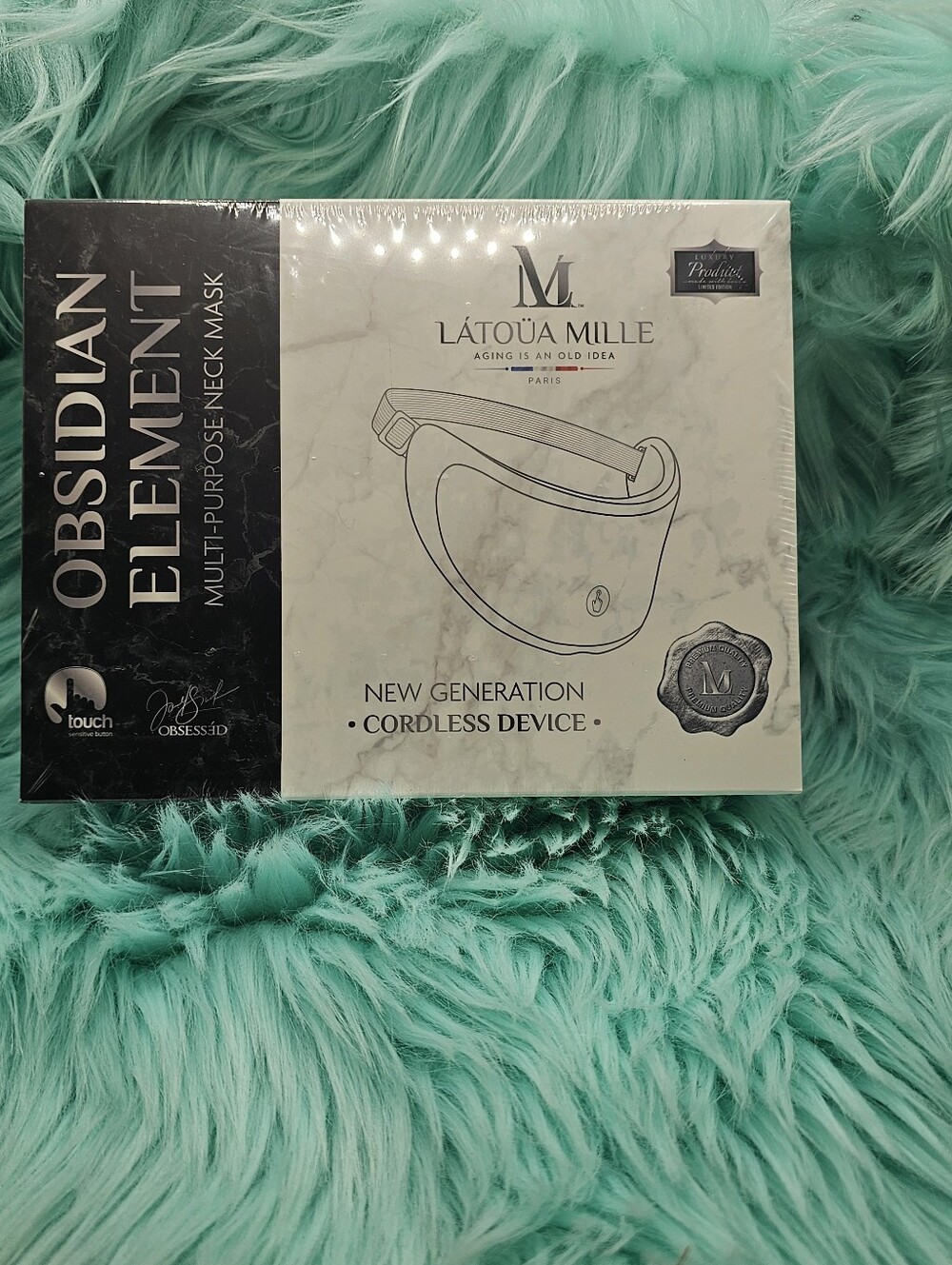 Obsidian Element Black Multi-Purpose Neck Mask
